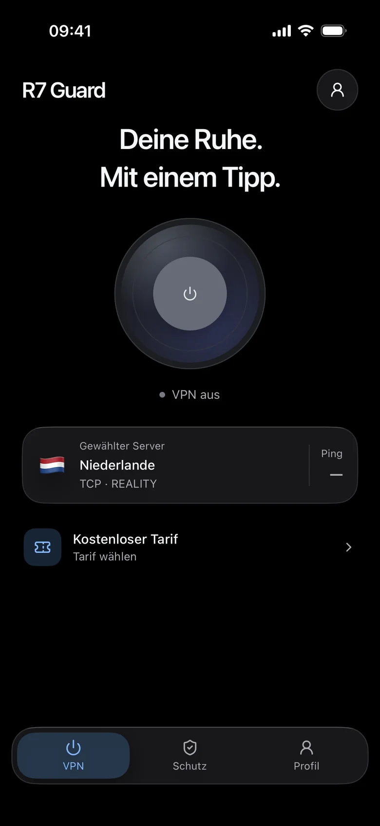 VPN ist aus.