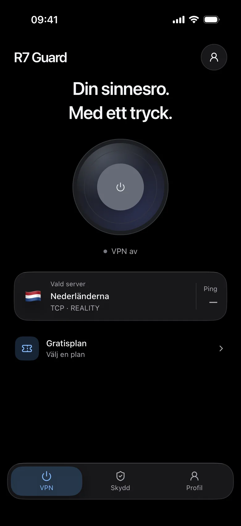 VPN är av.